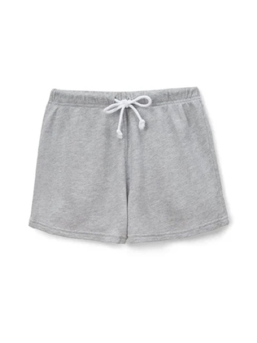 perfectwhitetee Layla Heather Gray french terry sweat short - Picture 2 of 5